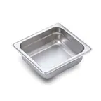image of Omcan USA 80277 Steam Table Pan - 1/6 Size, 6-7/8" x 6-5/16" x 2-1/2" Stainless Steel, NSF