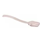 image of Omcan USA 80287 Buffet Serving Spoon - Polycarbonate Plastic, Beige, NSF, 7" Length