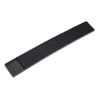 image of Omcan USA 80364 Bar Spill Mat - 27" x 3-1/4" Brown Non‑Slip Bar Mat For Bartenders