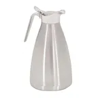 image of Omcan USA 80525 Double‑Wall Insulated Stainless Steel Coffee Pot, 50 oz, Lid – Beverage Service