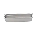 image of Omcan USA 80617 Stainless Steel Steam Table Pan 1/2 Size, 20½" x 6⅜" x 4" Deep Solid NSF