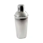 image of Omcan USA 80824 Bar Cocktail Shaker Set, 8 oz, 3‑Piece Stainless Steel - 3/Set