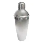 image of Omcan USA 80826 Bar Cocktail Shaker Set, 24 oz, 3‑Piece Stainless Steel, Mixology Essential