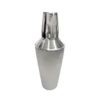 image of Omcan USA 80828 Bar Cocktail Shaker Set, 28 oz, 3-Pc Stainless Steel, Mixology Essential