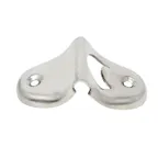 image of Omcan USA 80848 Under-Counter Wall-Mounted Bottle Opener, Stainless Steel Design for Bar Service