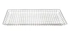 image of Omcan USA 80886 - 10" x 26" x 2" Steel Rectangular Doughnut Display Basket