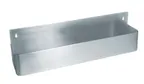 image of Omcan USA 81095 Bar Speed Rail - Single 36" Stainless Steel, Keyhole Mounting, Fits 30-39" Bar Width