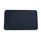 image of Omcan USA 81103 Rectangular Bakery Display Tray, 30" X 18" X 3/4" ABS Plastic, Black