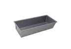 image of Omcan USA 81205 Bread Loaf Pan, 12-1/4" X 4-1/2" X 2-3/4" Deep, Glazed Aluminized Steel
