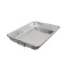 image of Omcan USA 81209 Roasting Pan, 18" x 26" x 2-1/4" Deep, Heavy-Duty Aluminum, 12-Gauge Handles