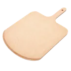 image of Omcan USA 81218 Pizza Peel – Beech Plywood Blade, Wood Handle, 21.6"x13.7"x0.3", 20"‑29" L, 12"‑13" W