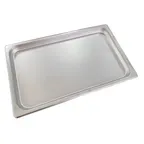image of Omcan USA 81286 Steam Table Pan – GN 1/2, 10-3/8" x 12-3/4" x 1-1/4" Deep, Stainless Steel, NSF