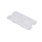 image of Omcan USA 85033 Drain Shelf For 1/2 Size Storage Container, Polycarbonate, NSF, Fits Pan
