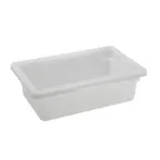 image of Omcan USA 85126 Food Storage Container - 12" x 18" x 6" White Polypropylene, Stackable, NSF