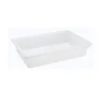 image of Omcan USA 85129 Food Storage Container 18" x 26" x 6" Stackable White Polypropylene NSF