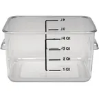 image of Rubbermaid FG630400CLR Food Storage Container