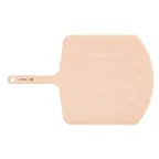 image of Epicurean 407-261601 Pizza Peel – 26" x 16" (20-29") Rectangular Natural Paper, 9" Wood Handle/Blade