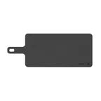 image of Epicurean 429-197502R Slate Serving Paddle 19"x7.5"x0.25" Composite, 4" Handle with Ramekin Pocket