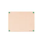 image of Epicurean 622-19150105 Cutting Board – 19.5" x 15" x 3/8", Composite, HACCP Non‑Slip, Green Feet