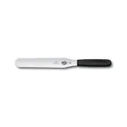 image of Victorinox 5.2603.20B Spatula, 8" Straight Blade, Black Polypropylene Handle, Kitchen Utensil