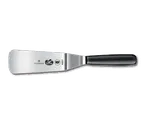image of Victorinox 5.2763.16 Offset Spatula, 6" Stainless Steel Turner, Black PP Handle, Peggable Sheath