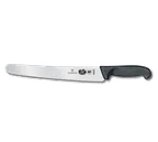 image of Victorinox 5.2903.26 Super Slicer Knife, 10-1/4" Blade, 1-1/4" Handle, Black Fibrox Handle, Steel NSF