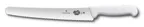 image of Victorinox 5.2937.26 Bread Knife, 10¼" Blade, 1¼" Handle, White Fibrox Slip-Resistant, Serrated NSF