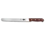 image of Victorinox 5.4200.25 Slicer Knife – 10" Blade, Straight Edge, Stamped, 1-1/4" Width, Wood Handle