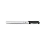 image of Victorinox 5.4203.30B Roast Beef Slicer Knife, 12" Stamped Blade, Wood Handle, Meat Carving