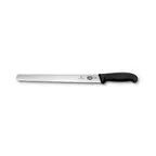 image of Victorinox 5.4233.30B Roast Beef Slicer Knife, 12" Blade, Serrated, Stamped, Wood Handle