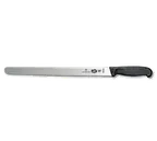 image of Victorinox 5.4233.36 Slicer Knife – 14" Blade, 1-1/4" Fibrox Handle, Serrated, Slip‑Resistant, NSF