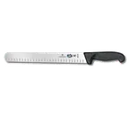 image of Victorinox 5.4723.36 Slicer – 14" Blade, 1-1/2" Handle, Black Fibrox Nylon Slip‑Res, Granton Edge NSF