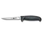 image of Victorinox 5.5903.11 Boning Knife – 4-1/2" Blade, Black Fibrox Plastic Handle, Slip‑Resistant, NSF