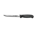 image of Victorinox 5.6203.15 Boning Knife–6" SemiFlex Blade Carbon Black Fibrox Stamped Slip‑Resistant NSF
