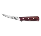 image of Victorinox 5.6606.12 Boning Knife - 5" Semi-Stiff Curved Blade High Carbon Steel Stamped Wood Handle