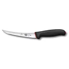 image of Victorinox 5.6613.15D Boning Knife – 6" Steel Blade, Black Plastic Handle, Stamped, NSF