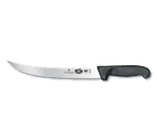 image of Victorinox 5.7203.25 Stamped Breaking Knife – 10" Black Fibrox Plastic Handle, NSF Slip‑Resistant