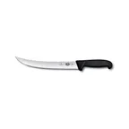 image of Victorinox 5.7203.25B Breaking Knife – 10" Stamped Steel Blade, Black Fibrox Plastic Handle