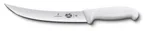 image of Victorinox 5.7207.20 Breaking Knife – 8" Steel Blade, White Fibrox Handle, NSF Chef Knife