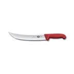 image of Victorinox 5.7301.25B Cimeter Knife, 10" Blade, Stamped Wood Handle, Professional Kitchen Cutlery