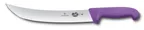 image of Victorinox 5.7305.25 Cimeter Knife – 10" Blade, High Carbon Steel, Yellow Fibrox Pro Handle