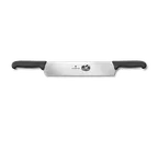 image of Victorinox 6.1203.30 Cheese Knife - 12" Blade, 10"-12" Stamped Style, Nylon/Plastic Handles