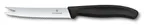 image of Victorinox 6.7863 Utility Knife – 4.25" Serrated Steel Blade Tomato Fork‑Tip Black Poly Handle 3"‑4"