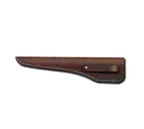 image of Victorinox 7.0898.15 Knife Sheath - 6" Blade Guard, Brown Leather, Fits 6" Knives, Kitchen Cutlery