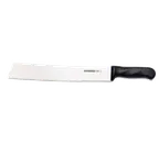 image of Victorinox 7.6058.10 Watermelon Knife, 12" Stamped Blade, Black Polypropylene Handle, NSF