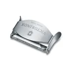 image of Victorinox 7.6074 Straight Stainless Steel Vegetable Peeler, 2" Blade Length, Precision Edge Design