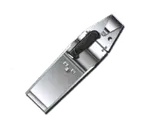 image of Victorinox 7.7092.1 Knife Guard, Gray Aluminum Double Pouch Holds 5‑6 Knives Up To 10" Blade