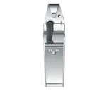image of Victorinox 7.7092.2 Aluminum Knife Guard, Gray Double‑Pouch Scabbard Holds 5‑6 Knives Up to 12" Blade