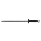 image of Victorinox 7.8991.34 Sharpening Steel Knife, 14" Cut, Black Plastic Handle, Round Blade, Hangtag