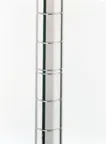 image of Metro 86P Post - Super Erecta® SiteSelect™ Wire Post, 86-1/2" Height, Chrome Finish, Grooved 1" Increments